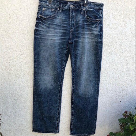 Buckle Salvage Anarchy Relaxed Straight 